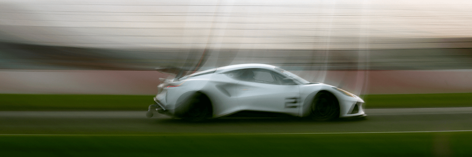 White Lotus GT4 Testing at Silverstone circuit