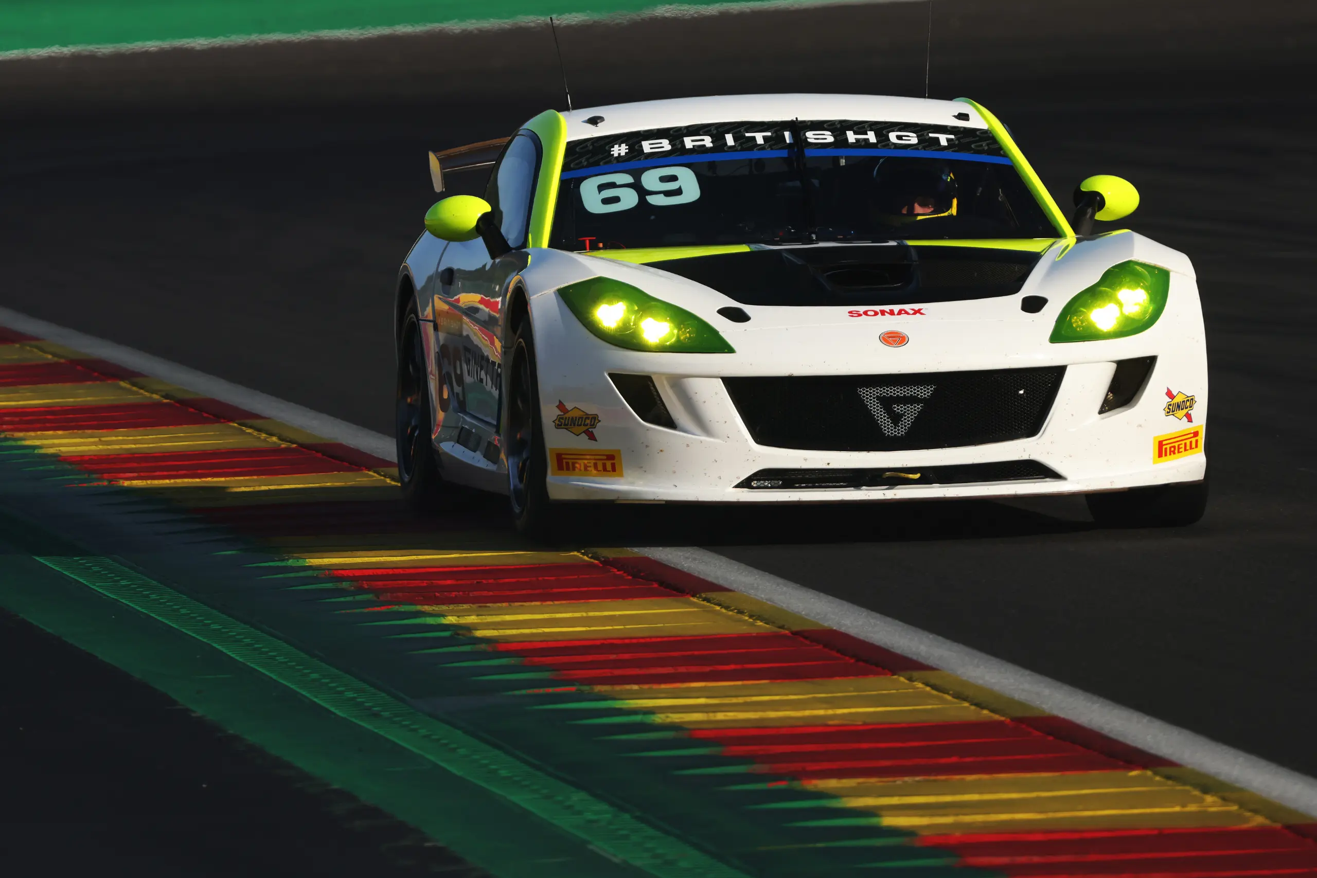 Lotus Emira GT4 Oulton Park Testing for British GT 2024