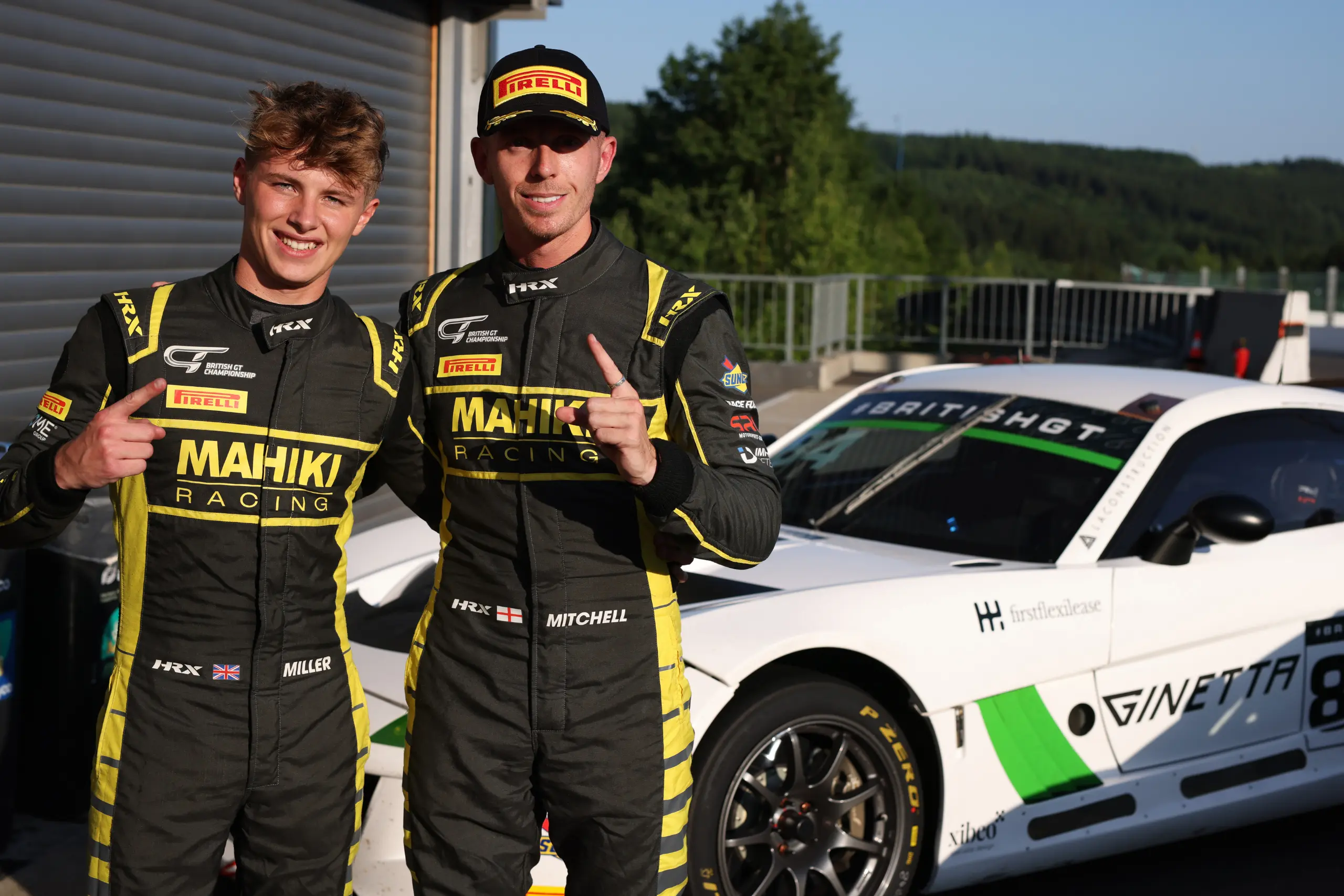Lotus Emira GT4 Oulton Park Testing for British GT 2024