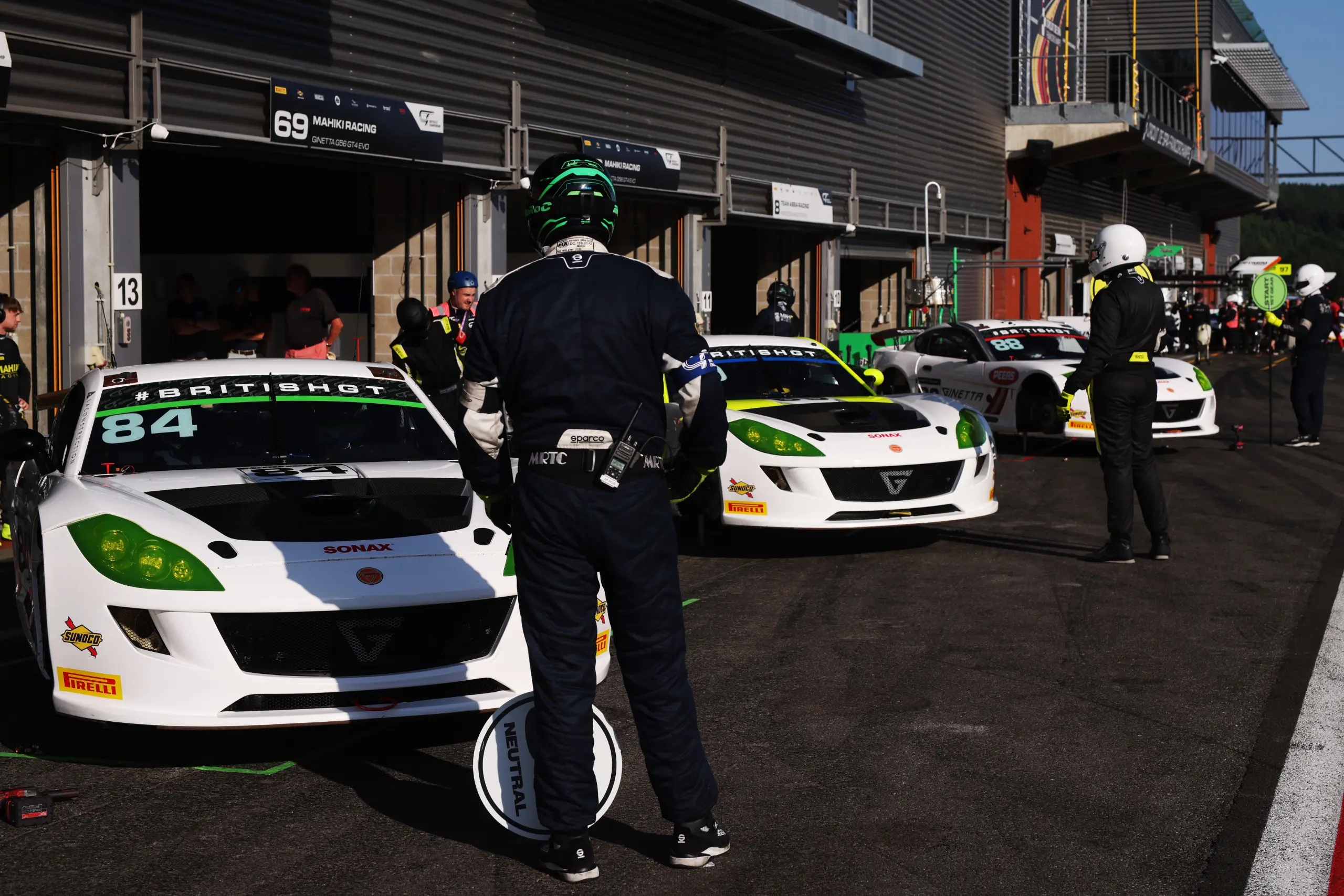 Lotus Emira GT4 Oulton Park Testing for British GT 2024