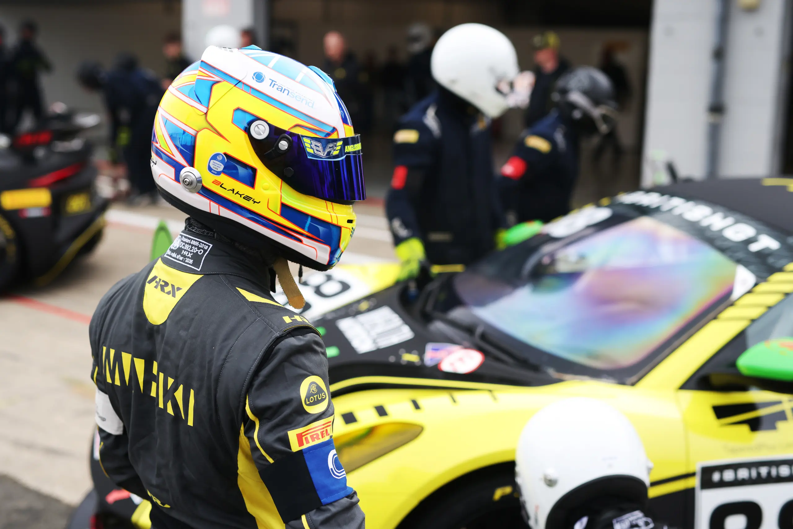 Lotus Emira GT4 Oulton Park Testing for British GT 2024