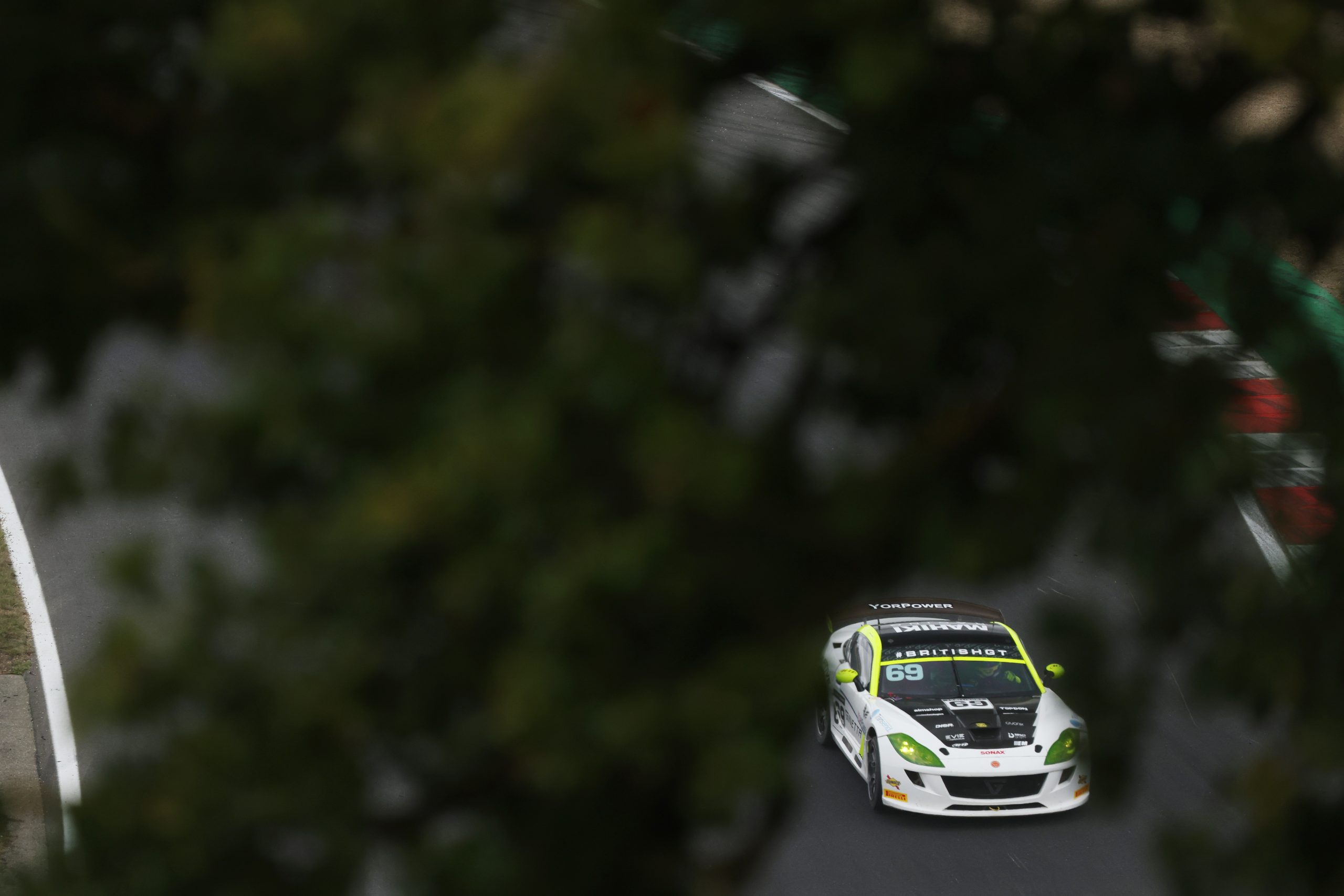 Lotus Emira GT4 Oulton Park Testing for British GT 2024
