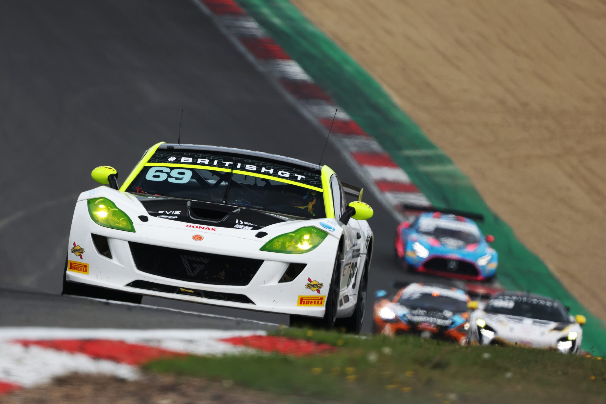 Lotus Emira GT4 Oulton Park Testing for British GT 2024
