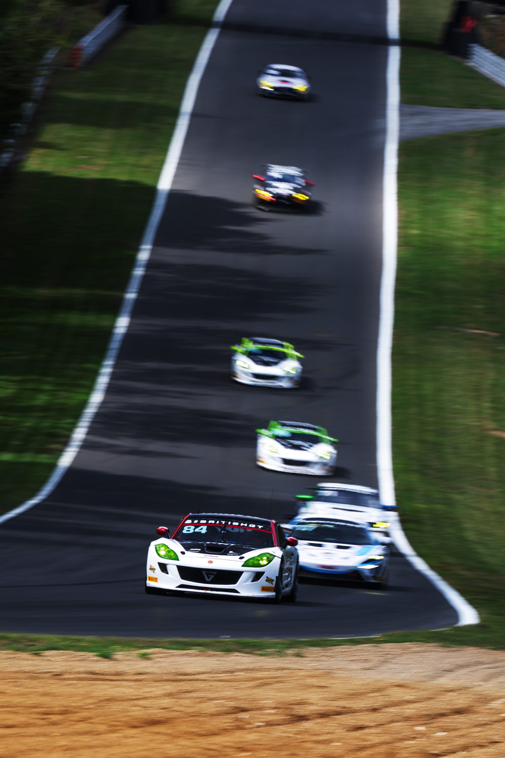 Lotus Emira GT4 Oulton Park Testing for British GT 2024