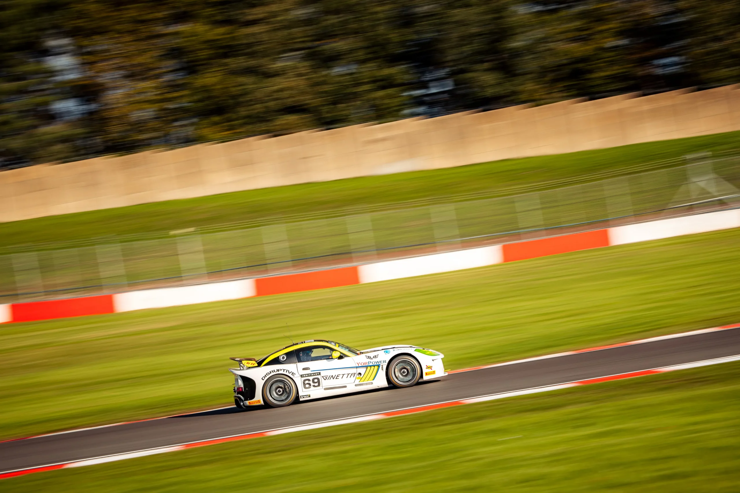 Lotus Emira GT4 Oulton Park Testing for British GT 2024
