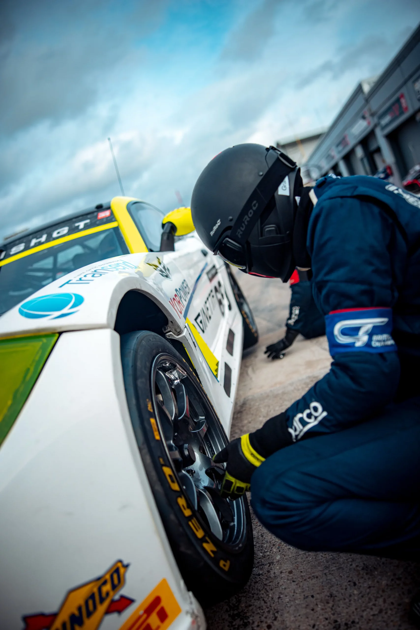 Lotus Emira GT4 Oulton Park Testing for British GT 2024