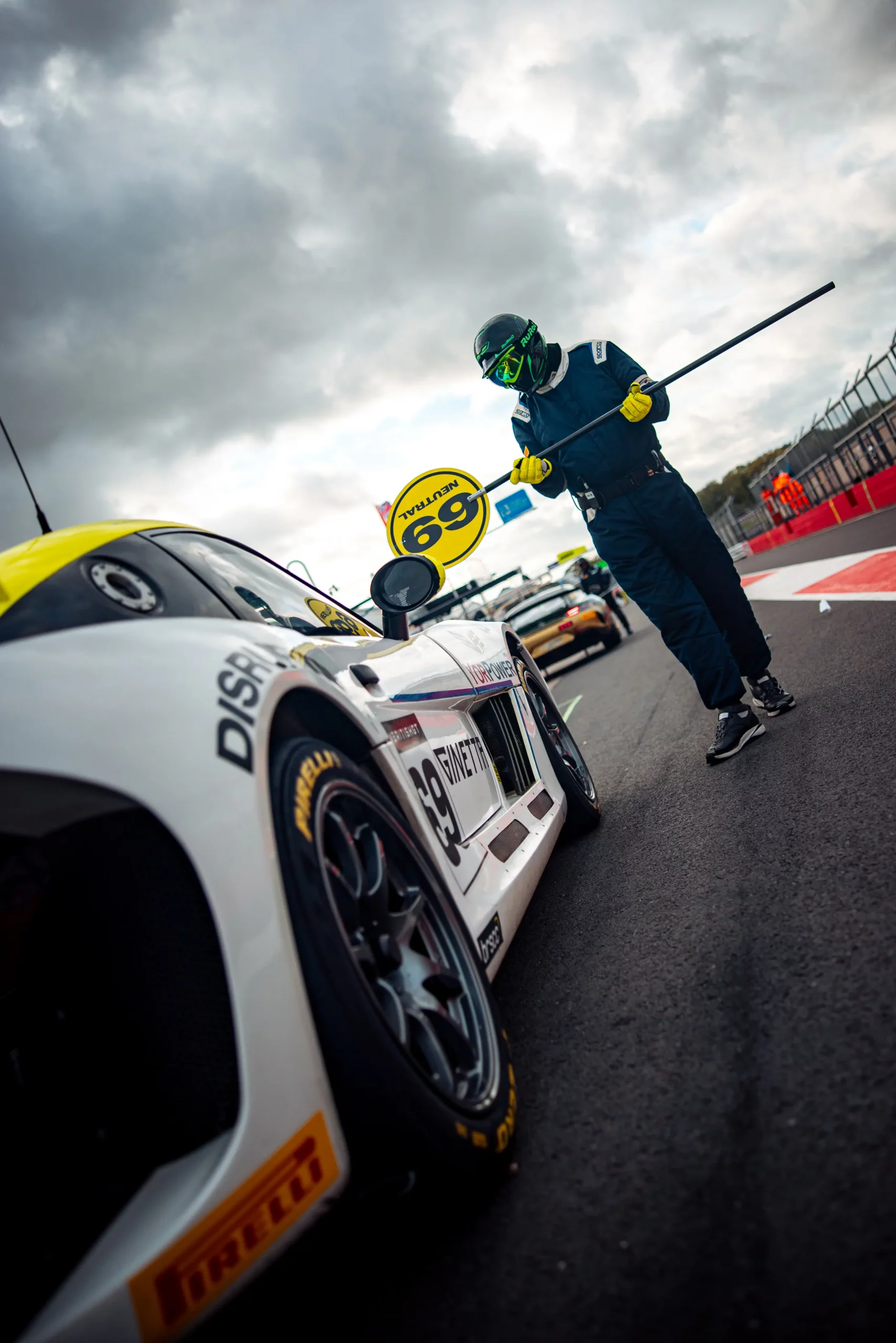 Lotus Emira GT4 Oulton Park Testing for British GT 2024